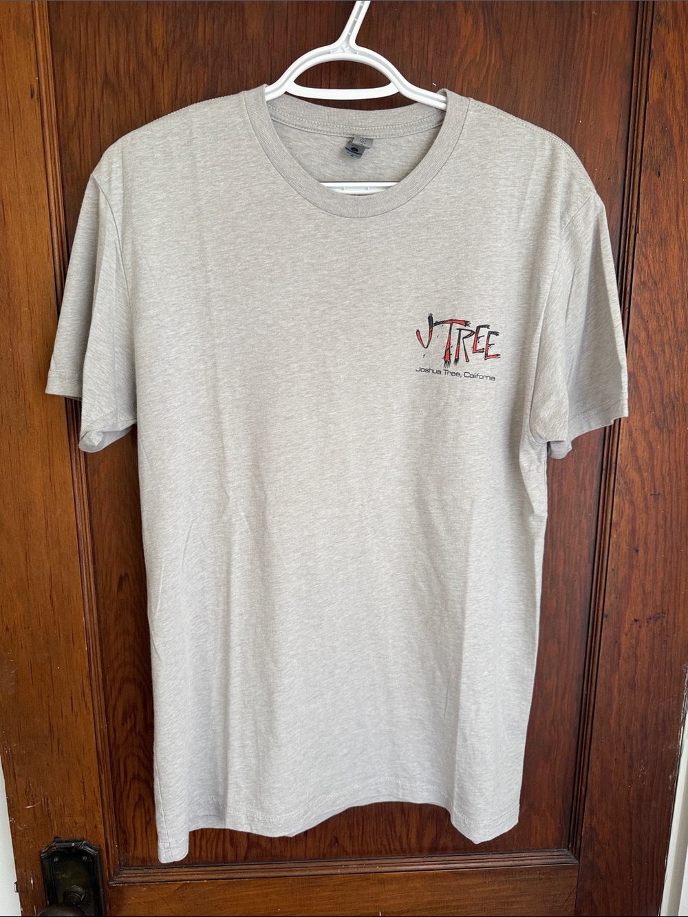 Men's Short Sleeve Joshua Tree NP T-Shirt - Light Gray, M